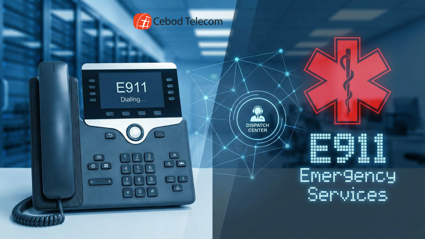 E911 VoIP Solutions for Business Phone Systems : Cebod Telecom