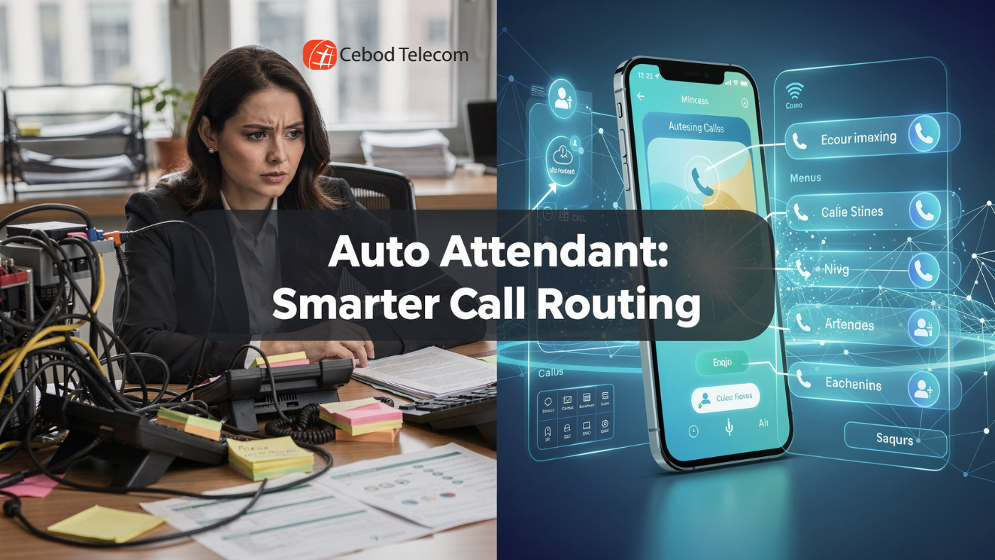 Auto Attendant System: Stop Routing Calls Manually : Cebod Telecom
